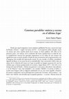 Research paper thumbnail of Caminos paralelos: música y escena en el último Lope