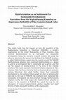 Research paper thumbnail of Rainforestation as an Instrument for Sustainable Development: Narratives from the Nagkahiusang Katawhan sa Esperanza (NAKASE) of Pilar, Camotes Island, Cebu (with Fritz Geraldine Y. Fernandez)