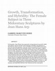 Research paper thumbnail of Growth, Transformation, and Hybridity: The Female Subject in Three Midcentury Sculptures by Jean Hans Arp