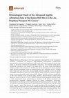 Research paper thumbnail of Mineralogical Study of the Advanced Argillic Alteration Zone at the Konos Hill Mo-Cu-Re-Au Porphyry Prospect, NE Greece