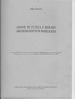 Research paper thumbnail of Rischio archeologico in Basilicata, Atti del Convegno "Archeologia, rischio o valore aggiunto?" Roma 17 ottobre 2001, pp. 99-109