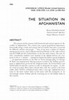 Research paper thumbnail of THE SITUATION IN AFGHANISTAN