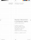 Research paper thumbnail of Russian Revolution: A Contested Legacy