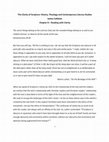 Research paper thumbnail of The Clarity of Scripture: History, Theology and Contemporary Literary Studies Chapter 8 -Reading with Clarity