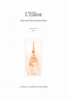 Research paper thumbnail of L'Ellisse. Studi storici di letteratura italiana - XIV/1 - 2019.