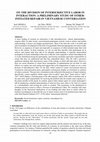 Research paper thumbnail of On the division of intersubjective labor in interaction: A preliminary study of other-initiated repair in  Vietnamese conversation (FIRST PAGE ONLY)