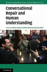 Research paper thumbnail of Conversational Repair and Human Understanding (Cover and TOC)