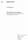 Research paper thumbnail of Min slöja är min identitet