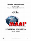 Research paper thumbnail of GUIA MAAP ESTADISTICA DESCRIPTIVA