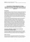 Research paper thumbnail of Innovations in Citizen Response to Crises: Volunteerism & Social Mobilization During COVID-19