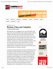 Research paper thumbnail of Racism, Class and Adoption: Facing Off With the "Smiling Foxes" of NPR