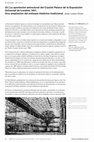 Research paper thumbnail of La aportación estructural del Crystal Palace de la Exposición Universal de Londres 1851. Una ampliación del enfoque histórico tradicional = The structural contribution of the Crystal Palace to the 1851 Great Exhibition held in London.  An extension of the traditional historical approach