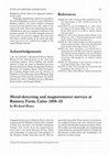 Research paper thumbnail of Metal-detecting and magnetometer surveys at Rumsey Farm, Calne 2008–10