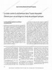 Research paper thumbnail of La lutte contre la sécheresse dans l'ouest étasunien. Eléments pour une sociologie du champ des politiques hydriques- ΑΠΑΓΟΡΕΥΕΤΑΙ Η ΑΝΑΤΥΠΩΣΗ