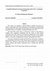 Research paper thumbnail of Geopolitical Rational of Jordan's Partnership with NATO: A Jordanian Perspective