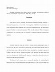 Research paper thumbnail of From Eden to the New Jerusalem: An Introduction to Biblical Theology by T. Desmond Alexander - A Review