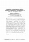 Research paper thumbnail of MODERNIDAD Y TRANSMODERNIDAD: RELIGIÓN EVANGÉLICA ENTRE ANDINOS Y MESOAMERICANOS EN LIMA, PERÚ Y LA CIUDAD DE MÉXICO