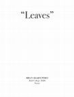 Research paper thumbnail of Leaves