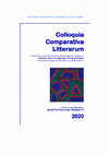 Research paper thumbnail of COLLOQUIA COMPARATIVA LITERARUM, Vol 6, No 1 (2020).