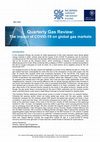 Research paper thumbnail of Natural gas supply to Europe and implications for storage