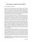 Research paper thumbnail of Breve semblanza cronológica de la capoeira en México