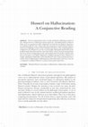 Research paper thumbnail of Husserl on hallucination: A conjunctive reading