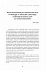 Research paper thumbnail of Novos documentos para a história do vitral em Portugal no século XVI (1521-1562), continuada a contar a partir do mosteiro da Batalha