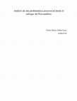 Research paper thumbnail of Análisis de una problemática psicosocial desde el enfoque del Psicoanálisis