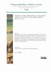 Research paper thumbnail of Darjn A.N. Costa - Divieti e limiti, processuali e negoziali, applicati ai milites nel Tardo impero (in Cultura giuridica e diritto vivente, vol. 7, 2020)