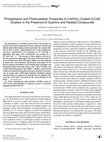 Research paper thumbnail of Photophysics and Photocatalytic Properties of Cd(OH) 2 -Coated Q-CdS Clusters in the Presence of Guanine and Related Compounds