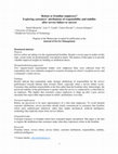 Research paper thumbnail of Robots or frontline employees? Exploring customers' attributions of responsibility and stability after service failure or success