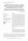 Research paper thumbnail of Estándares de suficiencia probatoria, moralidad política y costos de error. El núcleo inconsistente de la epistemología jurídica de Larry Laudan