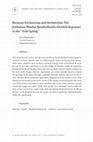 Research paper thumbnail of Between Exclusivism and Inclusivism: The Jordanian Muslim Brotherhood's Divided Responses to the "Arab Spring" (2020a)