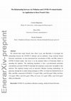 Research paper thumbnail of The Relationship between Air Pollution and COVID-19-related deaths: An Application to three French Cities