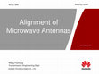 Research paper thumbnail of Security Level: Alignment of Microwave Antennas