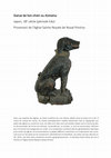 Research paper thumbnail of NOYAL PONTIVY statue de Lion Chien ou Komainu