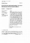 Research paper thumbnail of Bader, Dina & Véronique Mottier. Femonationalism and Populist Politics: The Case of the Swiss Ban on Female Genital Mutilation. Nations and Nationalism, 1-16, May 2020.