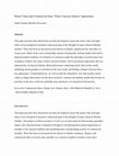 Research paper thumbnail of Moral Value and Commercial Gain: Three Classical Islamic Approaches