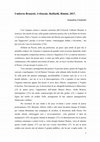 Research paper thumbnail of A. Giulietti, recensione a U. Brunetti, Urbineide (2017).