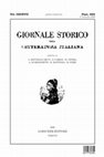 Research paper thumbnail of «Soprascripti de le lettere missive cominciando a magiori principi spirituali e temporali». Riflessioni sul paratesto nell’epistolografia del ’400, in Giornale Storico Della Letteratura Italiana, CXXXVII 2020 (Fasc. 658, secondo trim. 2020), pp. 161-192.