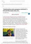 Research paper thumbnail of Interlocuções entre pesquisa e ativismo em diversidade sexual e de gênero (Entrevista concedida à Universidade Federal de Juiz de Fora - UFJF)