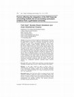 Research paper thumbnail of Factors affecting the integration of SAP-financial accounting module into an accounting curriculum: A gulf-based university case