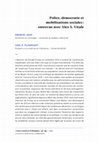 Research paper thumbnail of Emanuel Guay et C. E. Plowright - Police, démocratie et mobilisations sociales : entrevue avec Alex S. Vitale