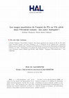 Research paper thumbnail of Les usages monétaires de l’argent du IVe au VIe siècle dans l’Occident romain : une autre Antiquité ?