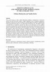 Research paper thumbnail of EMOTIVE SPEECH ACTS AND THEIR DISCOURSE MODIFICATIONS IN THE LITERARY TEXT