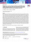 Research paper thumbnail of Multiple bias-correction of dynamically downscaled CMIP5 climate models temperature projection: a case study of the transboundary Komadugu-Yobe river basin, Lake Chad region, West Africa