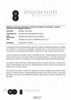 Research paper thumbnail of Espaços e atores da organização científica do trabalho em Portugal: o Instituto Nacional de Investigação Industrial Autor(es