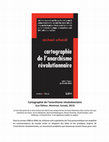 Research paper thumbnail of Cartographie de l'anarchisme révolutionnaire: table des matières