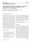 Research paper thumbnail of Diet and mobility patterns in the Late Prehistory of central Iberia (4000–1400 cal BC): the evidence of radiogenic (87Sr/86Sr) and stable (δ18O, δ13C) isotope ratios