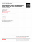 Research paper thumbnail of Nationalisme religieux, violences intercommunautaires et politique identitaire : une analyse du populisme indien